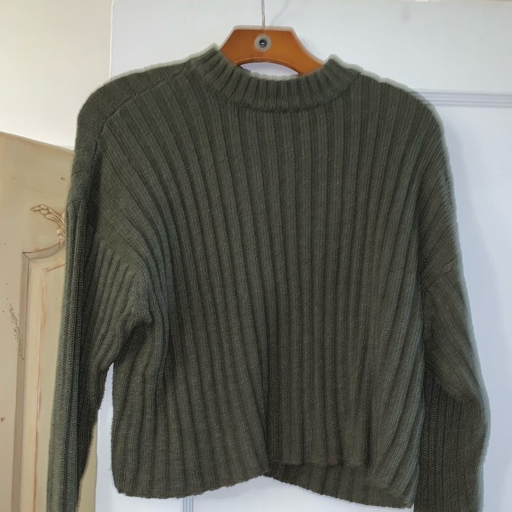 Green sweater